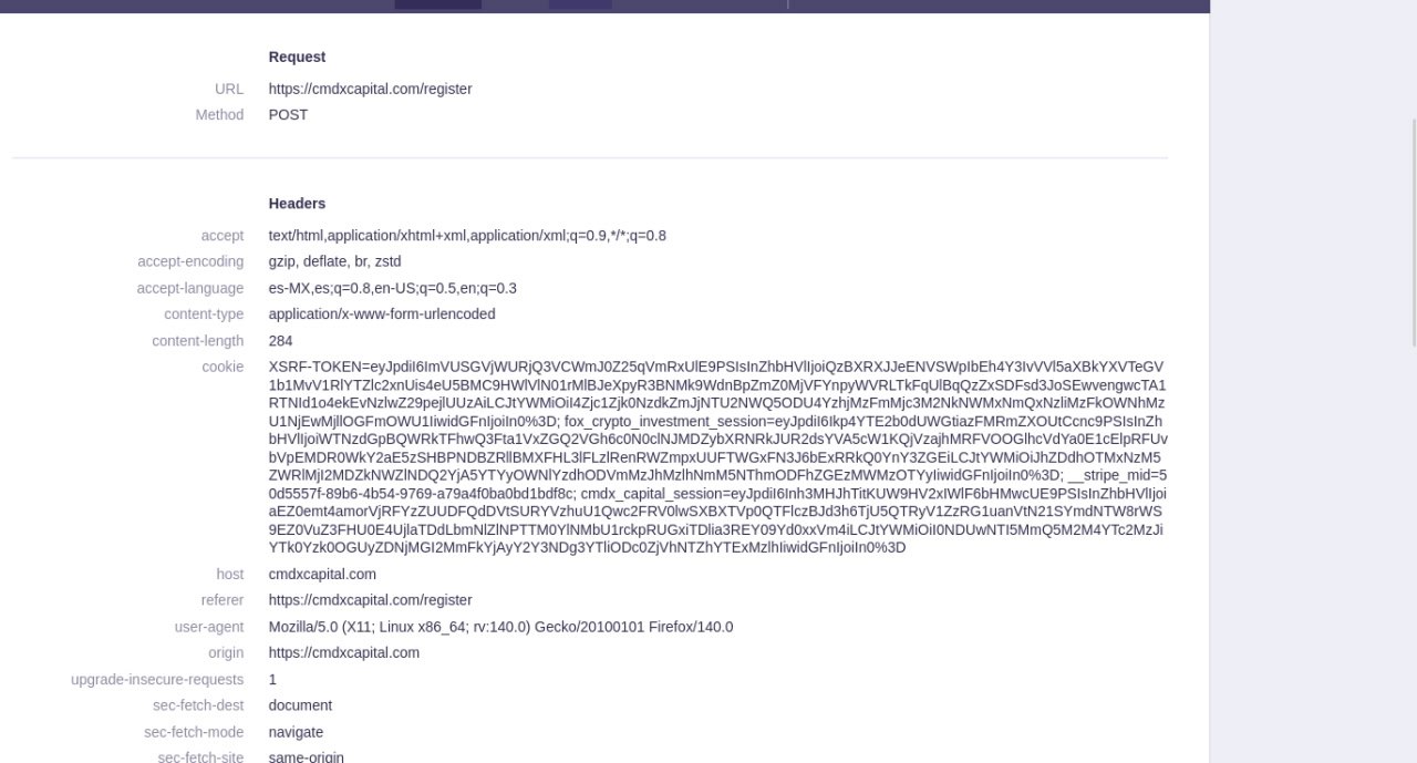 Stacktrace de SwiftMailer mostrando la llamada a proc_open()
