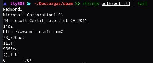 authroot.stl usado como camuflaje dentro de la carpeta de carga útil